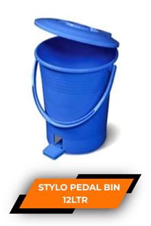 Crystal Stylo Pedal Bin 12ltr ShH-005
